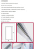 Drzwi zewnętrzne PCV sklepowe (kolor: antracyt, szerokość: 100 cm) 54482296