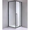 Kabina prysznicowa czarna kwadratowa 90x90 szkło 6mm 23178198