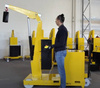 LIFERAIDA Żurawik przejezdny o dużym udźwigu, elektryczny progresywne opuszczanie (udźwig: 1000 kg, maks. wysieg ramienia: 2000 mm, maks. wysokość: 3030 mm) 03082024
