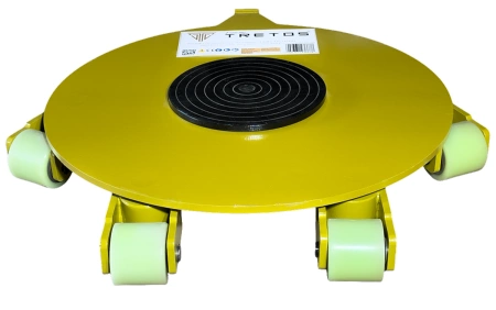  Wózek transportowy TRETOS Delta – rolki rotacyjne 360°, 8 T (TR-8360)
