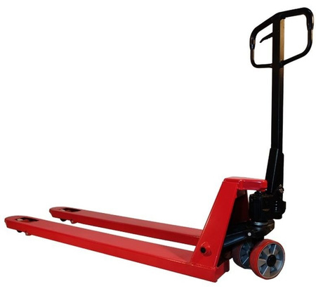 Wózek paletowy ręczny, koła poliuretanowe (udźwig: 2000 kg, długość wideł: 2000mm) 03068932
