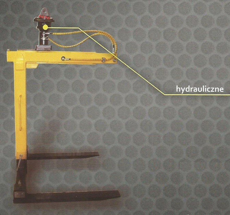 HYLDROBLE Widły do palet hydrauliczne (udźwig: 2 T, długość wideł: 1000mm, robocza: 170cm) 80846842