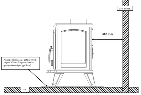 Piec wolnostojący 6kW Samara (kolor: emalia antracyt) - spełnia anty-smogowy EkoProjekt 86876401