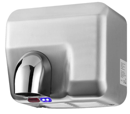 Suszarka do rąk 2300W fotokomórka - ustawiany kąt nadmuchu – stal nierdzewna szczotkowana 44578409