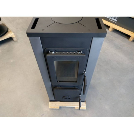Piec wolnostojący Thorma 2,5-8,5 kW na drewno i brykiet (spaliny: tył) - spełnia anty-smogowy EkoProjekt 88879698