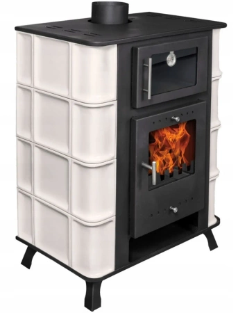 Piec kuchenka kuchnia westfalka z piekarnikiem 8,5kW (średnica wylotu spalin: 150 mm, kolor: biały) - spełnia anty-smogowy EkoProjekt 04483313