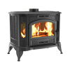 Piec wolnostojący koza 10kW K9 z wylotem spalin fi 150 + Gratis: Rozeta stalowa okrągła fi 150 + Rura stalowa 150/1m + Kolano ruchome 150/90 - spełnia anty-smogowy EkoProjekt 30079553