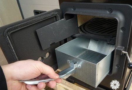 Piec wolnostojący 2,5-7,5kW na drewno i węgiel - do wyboru: kolory pieca (spaliny: tył) - spełnia anty-smogowy EkoProjekt 88869078