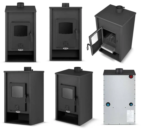 Piec wolnostojący z płaszczem wodnym 13,1 kW – wydajność i ekologia 99680031