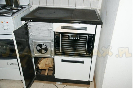 Kuchnia, angielka, moc kuchni/wody: 9,2/3,2kW, Jawor z wężownicą (nieobudowana, kolor: biało brązowy) - spełnia anty-smogowy EkoProjekt 25980270