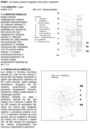 Wyciągarka łańcuchowa dźwigniowa, łańcuch Galla - wersja przeciwwybuchowa (wysokość podnoszenia: 1,5m, udźwig: 1,6 T) 22076962