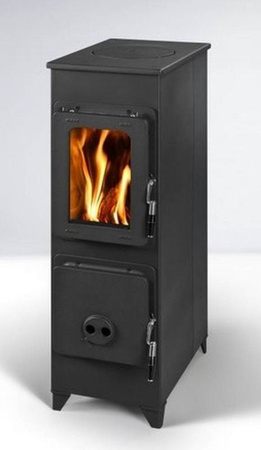 Piec wolnostojący Thorma 2,5-8,5 kW na drewno i brykiet (spaliny: tył) - spełnia anty-smogowy EkoProjekt 88879699