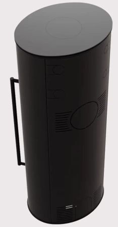 Piec wolnostojący Ø 150 5,5kW z domykaniem - spełnia anty-smogowy EkoProjekt 30083215