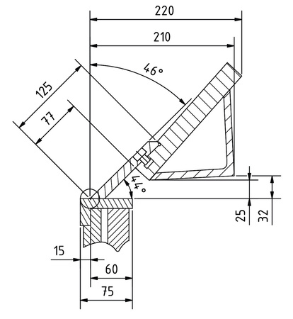 Ręczna zaginarka do blachy Metallkraft (maks. szerokość robocza: 1270mm, maks. grubość blachy: 2,0mm) 32269349