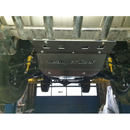 Komplet osłon podwozia OFFROAD Toyota Land Cruiser J 120 3.0d4d 2003-2009 czerwony 59880320