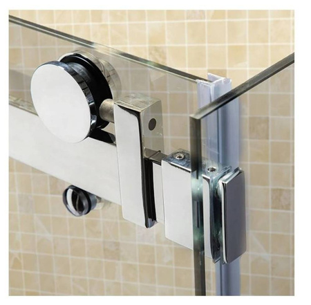 Kabina prysznicowa 100x80 jakość mocna szkło 8mm 23178206