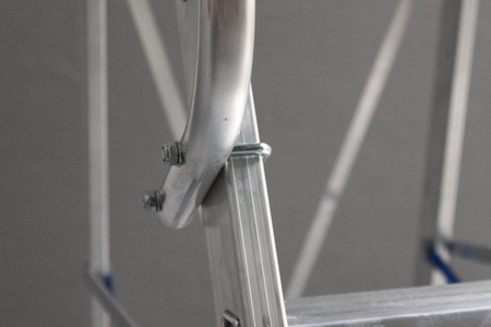 Drabina magazynowa KRAUSE Stabilo z dużym podestem (wysokość robocza: 3,40m) 99675010