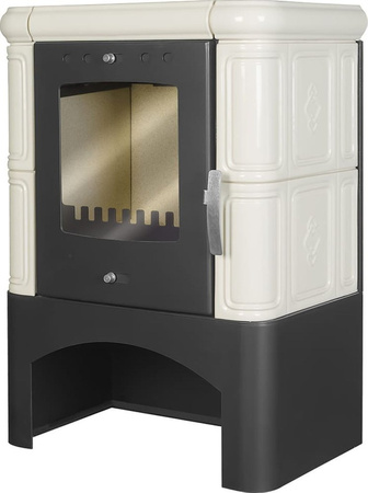 TOPGAR Piec kaflowy 5,7kW krem (średnica wylotu spalin: 150 mm) - spełnia anty-smogowy EkoProjekt 19877506