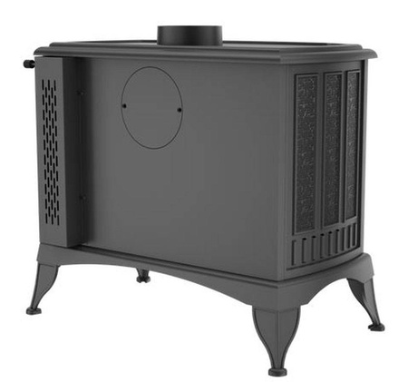 Piec wolnostojący koza 10kW K9 ASDP z wylotem spalin fi 150 z fajerką i z pogrzebaczem - spełnia anty-smogowy EkoProjekt 30076624