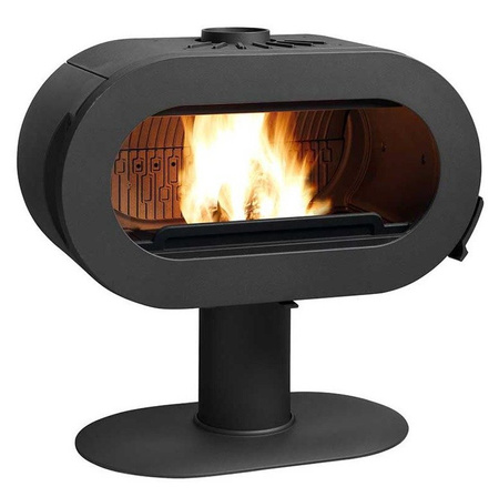 Piec wolnostojący 10kW Fifty (średnica wylotu spalin: 150mm, kolor: antracyt) - spełnia anty-smogowy EkoProjekt 86854960