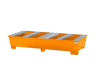 Wanna wychwytowa ze stali na 2 IBC, lakierowana, profile podtrzymujące 2200x1300x590 1000L 72279293