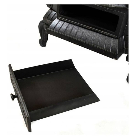 Agedin Piec żeliwny kominek koza 8-11kW na drewno (kolor: czarny) 57680094