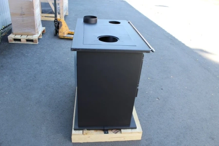 Piec kominek wolnostojący kuchnia, angielka 11kW z piekarnikiem, bez płaszcza wodnego - spełnia anty-smogowy EkoProjekt 48280261