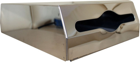 Stal nierdzewna szczotkowana - duży pojemnik na ręczniki papierowe dozownik 44578892