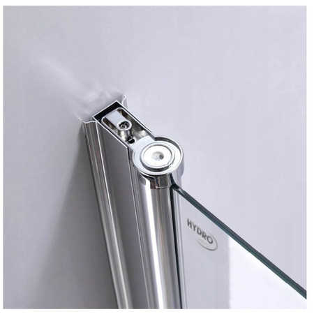 Drzwi prysznicowe 90 składane ścianka szkło 6mm 23178184