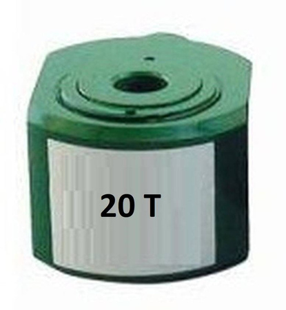 Siłownik płaski (w stanie złożonym: 140 mm, skok tłoka: 70 mm, udźwig: 20T) + do wyboru: pompa hydrauliczna, przewód wysokociśnieniowy, szybkozłącze 1/4’’, manometr 62781605