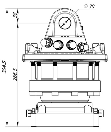 Rotator hydrauliczny 55 kN 91382951