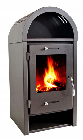Piec wolnostojący stalowy 7-10kW na drewno (średnica wylotu spalin: 120mm) - spełnia anty-smogowy EkoProjekt 65882972