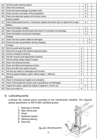 Wózek paletowy elektryczny GermanTech (udźwig: 1000 kg, długość wideł: 1150 mm, wysokość podnoszenia: 3500 mm) 99746695