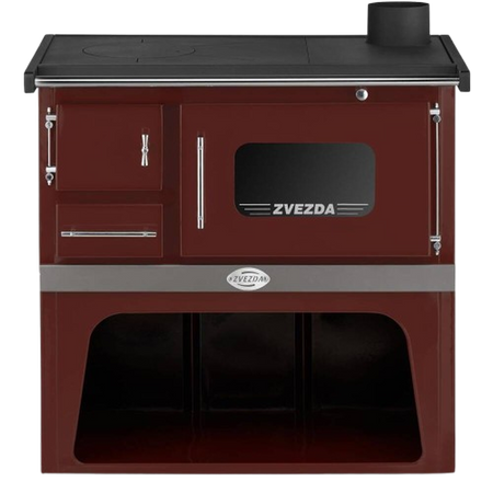 Piec koza kuchenka kuchnia węglowa westfalka 6-8kW (kolor: brązowy, średnica wylotu spalin: 130mm) - spełnia anty-smogowy EkoProjekt 99682637
