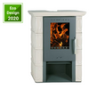 Piec kaflowy kominek koza 5,8kW (kolor: honey) - spełnia anty-smogowy EkoProjekt 48279104