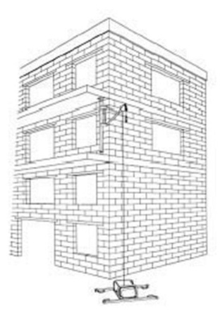 Napęd wciągarki przykręcana 500/30m + szyna H - do wyboru sterowanie ręczne, lina, ramię robocze z masztem 08179943