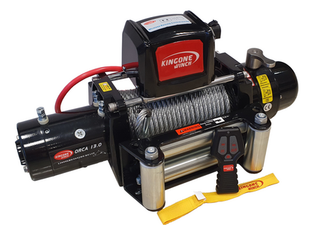 Wyciągarka KingOne ORCA 11,0 [4990kg] 12V (lina stalowa: 9,5 mm 27 metrów) 81877723