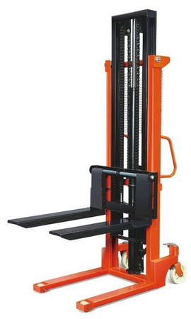 Wózek hydrauliczny podnośnikowy z rozsuwanymi widłami (udźwig: 1 T, wysokość podnoszenia: 2500 mm) 85077139