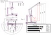 HYDIA Żuraw hydrauliczny obrotowy ręczny (udźwig: od 300 do 500kg) 61742359