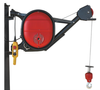Wciągarka elektryczna linowa budowlana 325kg/30m - do wyboru ramię, mocowanie do rusztowania, sterowanie 08179947