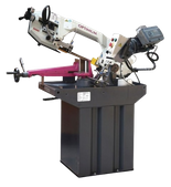 Przecinarka taśmowa z bezstopniowo regulowaną prędkością taśmy 400V (wymiary taśmy tnącej: 2480 x 27 x 0,9 mm, moc: 1,5 kW) 32277766