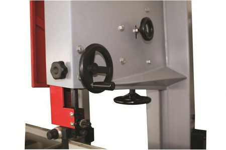 Piła taśmowa Holzmann 230V (wymiary obrabianego przedmiotu: 490/285 mm, wymiary blatu: 770x500 mm) 44349943