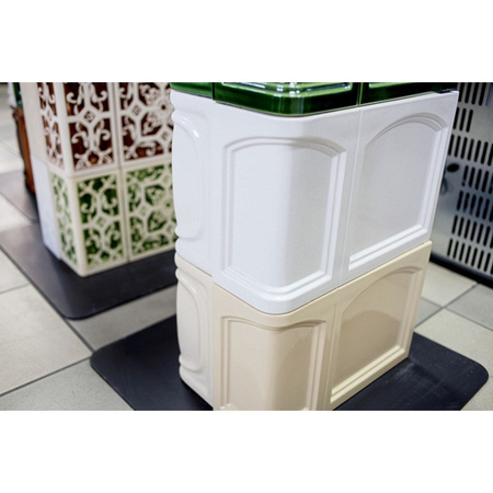 Piec kaflowy kominek koza 6kW (kolor: olive) - spełnia anty-smogowy EkoProjekt 48279122