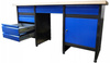 Stół warsztatowy, blat 40mm (wymiary: 1700x600x840 mm) - do wybou kolor: czerwony lub niebieski 18376599
