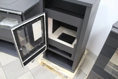 Piec piecyk kominek na drewno z płaszczem wodnym 12kW - spełnia anty-smogowy EkoProjekt 48280254