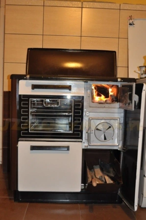  Kuchnia angielka 9,2 kW Jawor bez płaszcza wodnego – biała, EkoProjekt 25980265