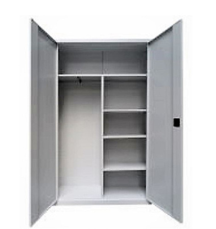 Szafa biurowa z drzwiami skrzydłowymi (wymiary: 1990x1000x435 mm) 00079484