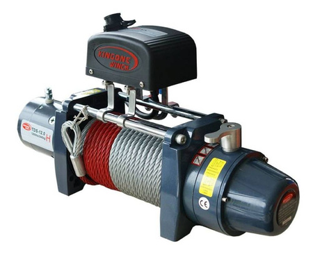 Wyciągarka KingOne TDS-12.0H 12000 lbs [5443kg] 12V (lina stalowa: 9,5mm 28m) 81877725