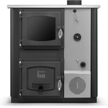 Kuchnia węglowa kocioł CO z płaszczem wodnym 12-14kW, do wyboru: kolor kuchni (średnica wylotu spalin: 120 mm) - spełnia anty-smogowy EkoProjekt 99681703