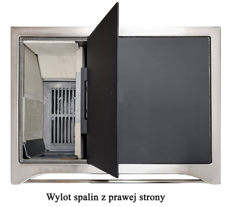 Kuchnia, angielka z piekarnikiem 7kW na drewno, bez płaszcza wodnego (kolor: brązowy) 50082887